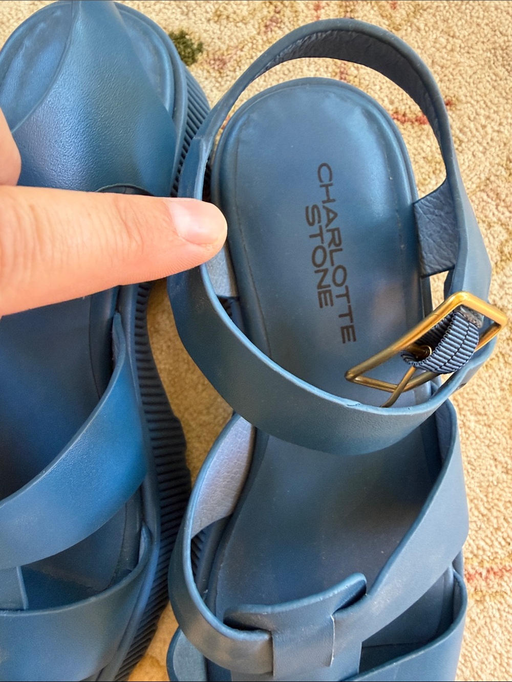 NWOB Charlotte Stone Henny Sandals - Picture 4 of 4